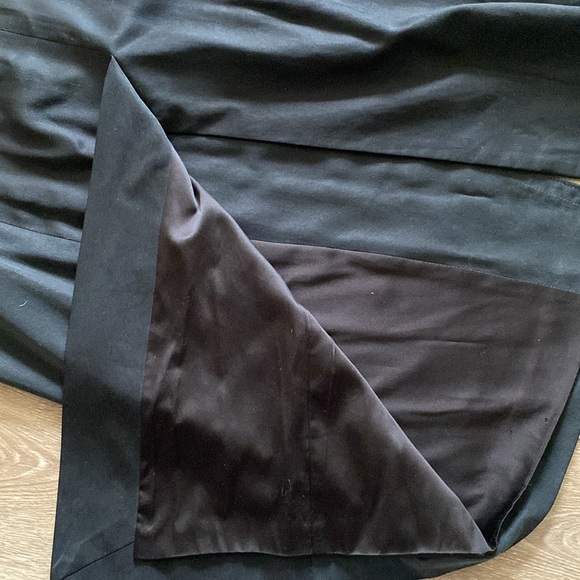 Club Monaco Trench Coat - Size M Navy - Picture 5 of 6